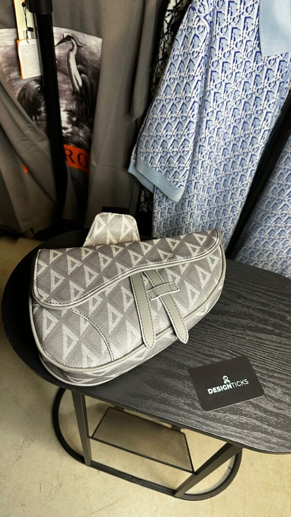 Dior Saddle Bag Grey