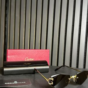 Cartier Goud Met Zwarte Glazen