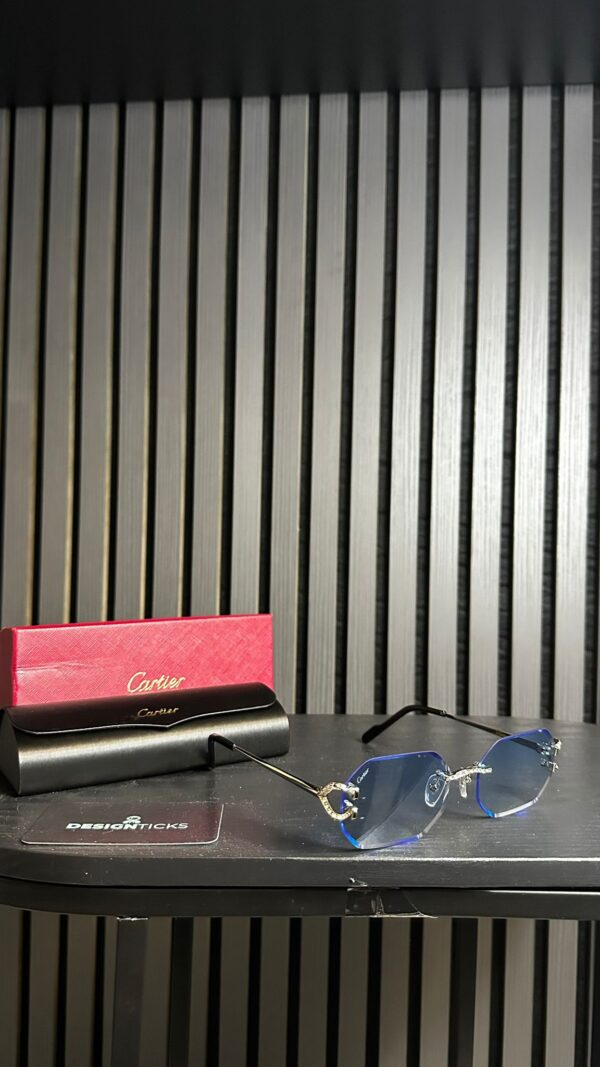 Cartier Blauwe glazen