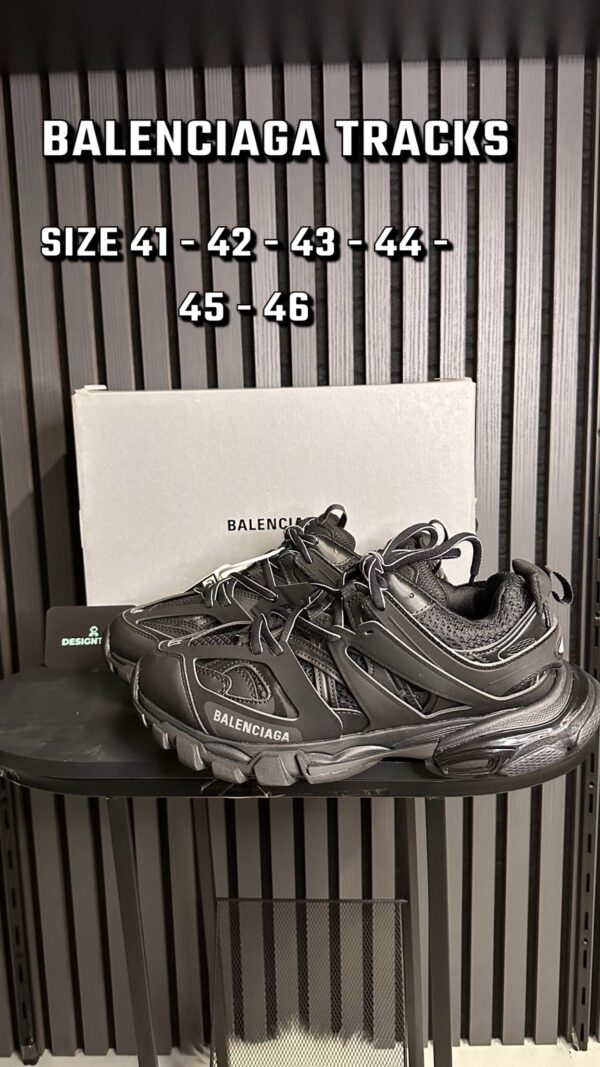 Balanciaga Tracks Black