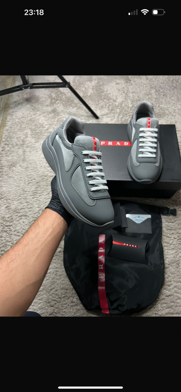 Prada Americancup Matt Grey