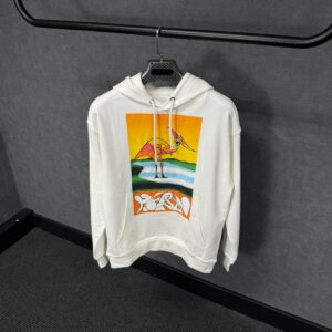 Heron Preston Hoodie White, Oranje Zwaan