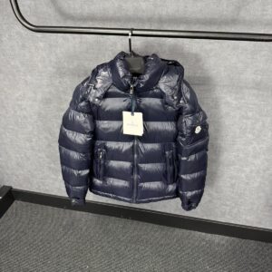 Moncler Maya Dark Blue Winter Jacket + NFC LOGO