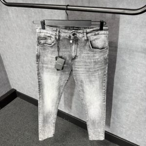Docle & Gabbana Grey Jeans Big Logo