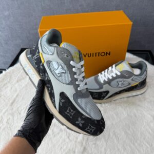 Louis Vuitton Run Away Sneakers Grey Yellow