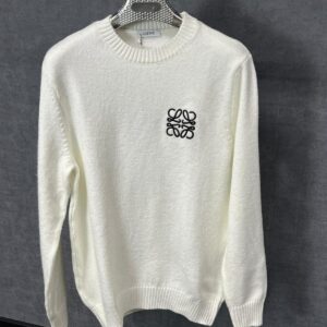 Loewe Woven Sweater White