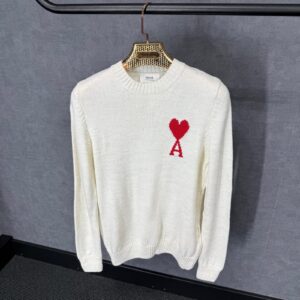 Ami White Sweater Wol