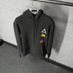 Christian Dior Black Logo Side Hoody High Quality