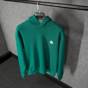 Moncler Green Hoodie High Quality