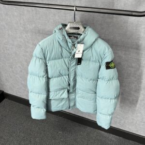 Stone Island Turqoise Winterjas