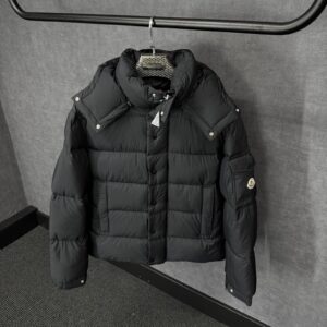 Moncler Vezere Hooded Down Jacket Black + NFC (High Quality)