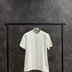 louis vuitton  embossed T-shirt White