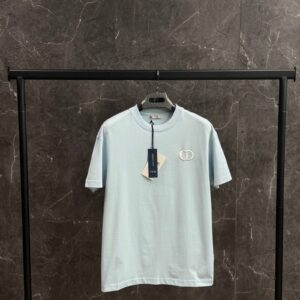 Christian Dior T-Shirt CD Light Blue