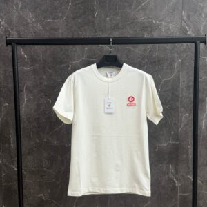 Casablanca Logo-patch T-shirt White