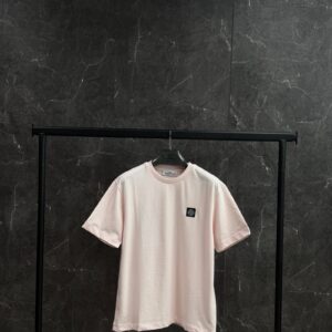Stone Island Basic T-shirt Light roze