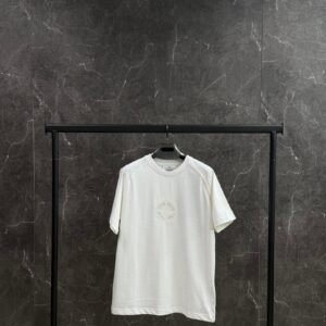 Stone Island T-shirt White Compass-logo