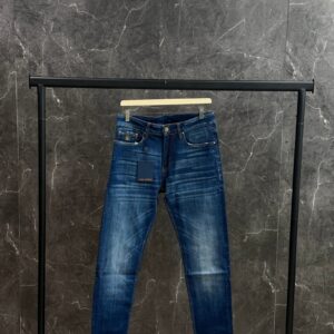 Louis Vuitton Blue Jeans Blokjes Brown Label