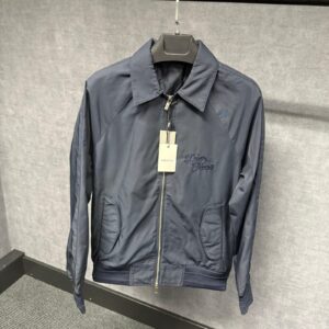 Dior Blue Full-Zip Men’s Jacket